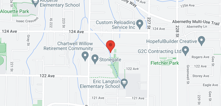 map of 22502 123 AVENUE